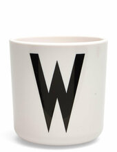 Kids Personal Eco Cup Design Letters White