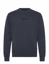 Micro Logo Crew Superdry Navy