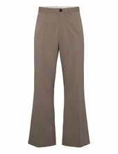 Flared Suit Trousers Weekday Beige