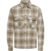 Skjorter M. Lange ærmer Only & Sons   Onscedric Life Check Overshirt Noos 22030843