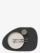 4-set Table Mat Curve L Nupo Lind Dna Black