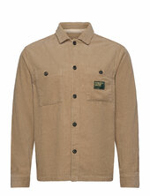 Aktheo Cord L/s Overshirt Anerkjendt Beige