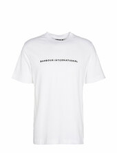 B.intl Motored T-shirt Barbour White