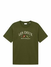 Ivy League T-shirt Les Deux Green