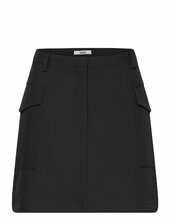 Vibebzcargo Miniskirt Bzr Black