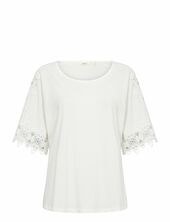 Crlivy T-shirt Cream White