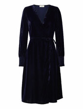 Aomi Wrap Dress Rosemunde Navy