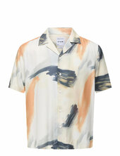 Onsdash Life Reg Dig Aop Ss Resort Shirt Only & Sons White