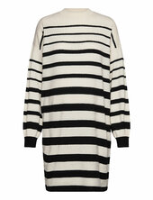 Vmmrain Ls O-neck Blk Dress Ent Vero Moda Maternity Patterned