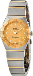 Omega Dameur 131.20.25.60.58.001 Constellation Quartz 25mm Guld/18