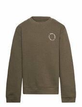 Lars Kids "it's Organic" Crew Sweat Kronstadt Khaki