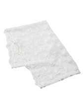 Nümph - Tørklæde - Lace Scarf - Bright White