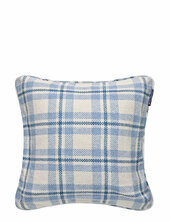 Checked Organic Heavy Cotton Pillow Cover Lexington Home Blue