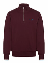 Half Zip Sweatshirt Fred Perry Burgundy