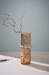 Jackson Vase - Højde 36,5 Cm Amber