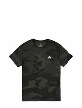 Basic T Small Logo Camo Alpha Industries Patterned