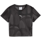 T-shirts M. Korte ærmer Puma Dare To Aop Baby Tee