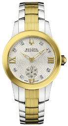 Bulova Dameur 65p100 Sølvfarvet/stål Ø31 Mm