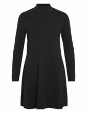 Vicomfy A-line Rollneck Knit Dress/su/pb Vila Black