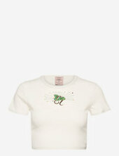 T-shirt Ss Barbara Kristoffersen By Rosemunde White