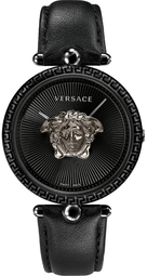 Versace Dameur Vco050017 Palazzo Empire Sort/læder Ø39 Mm