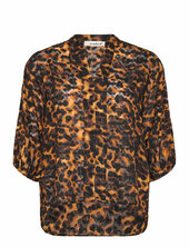 Slgunvy Amily Blouse 3/4 Soaked In Luxury Brown