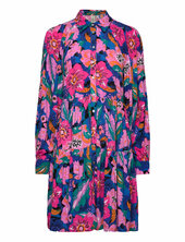 Yasmilana Ls Shirt Dress S. Yas Navy
