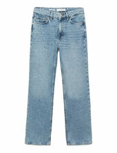Matilda Medium-rise Straight-fit Jeans Mango Blue