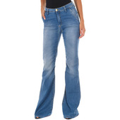Jeans Med Vide Ben Met  70dbf0273-d828