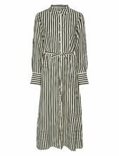 Yaskaya Ls Long Shirt Dress S. Noos Yas Black