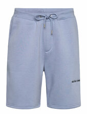 Slhloose-hankie Mid Logo Sweat Shorts Ex Selected Blue