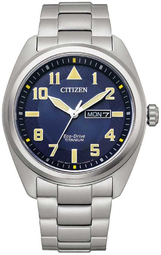 Citizen Herreur Bm8560-88l Classic Blå/stål Ø42 Mm