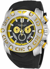 Stührling Original Herreur 348821-31 Aquadiver Sort/gummi Ø52 Mm