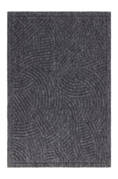 Mellby Dørmåtte 60x90 Cm Mørkegrå