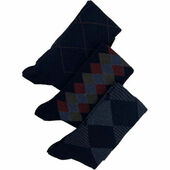 Strømper Duca Di Morrone Venezia - Blue Tripack Socks