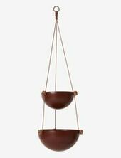 Pif Paf Puf Hanging Storage - 2 Bowls Oyoy Living Design Brown