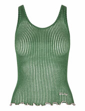 2355 Lux Seamless, Scoopneck Tank T Stine Goya Black