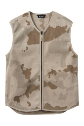 H2o - Vest - Sejerø Fleece Vest - Oak Camou