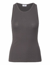 Fine Rib Tank Filippa K Brown