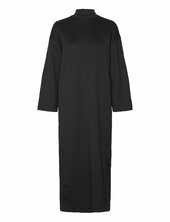 Slfjane Ls Ankle Dress Selected Black
