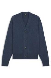 Relaxed Fit Cardigan I Ny Uld