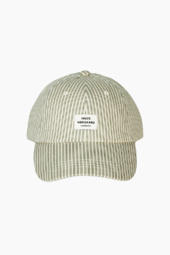 Broma Aop Coal Cap - Four Leaf Clover/whitecap - Mads Nørgaard - Stribet One Size