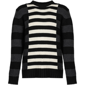 Pullovere Les Hommes Llk113-654u | Wool Stripes Round Neck Jumper
