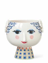 Eva Flowerpot Ø21 Cm Bjørn Wiinblad Blue