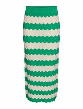 Yasbee Hw Long Knit Skirt Yas Green