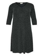 Kcellia Dress Kaffe Curve Black