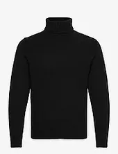 Brushed Roll Neck Jumper Superdry Black