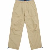 Pleasures Now Public Utility Bukser Beige