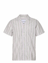 Lawson Stripe Ss Shirt Les Deux Purple
