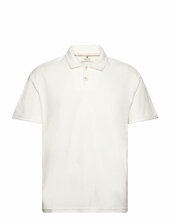 Akkikki S/s Frotte Polo Tee Anerkjendt White